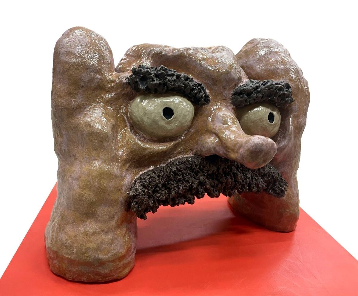 A ceramic artwork by Fine Art student Katarina Jimack